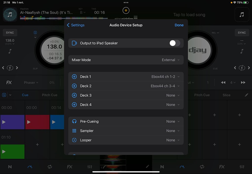 No sound output to soundcard - Bug Reports - Algoriddim Community