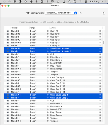 Allgoriddim djay saved loop activate