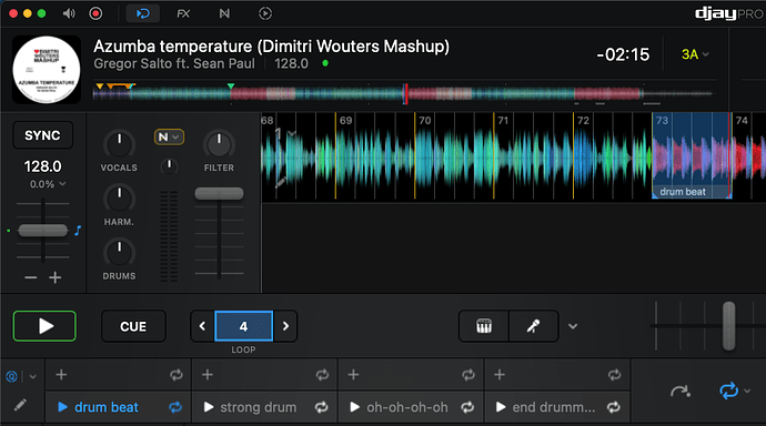 Azumba optional loop exits