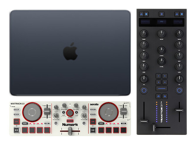 Mixtrack Go + Traktor Z1 Mk2