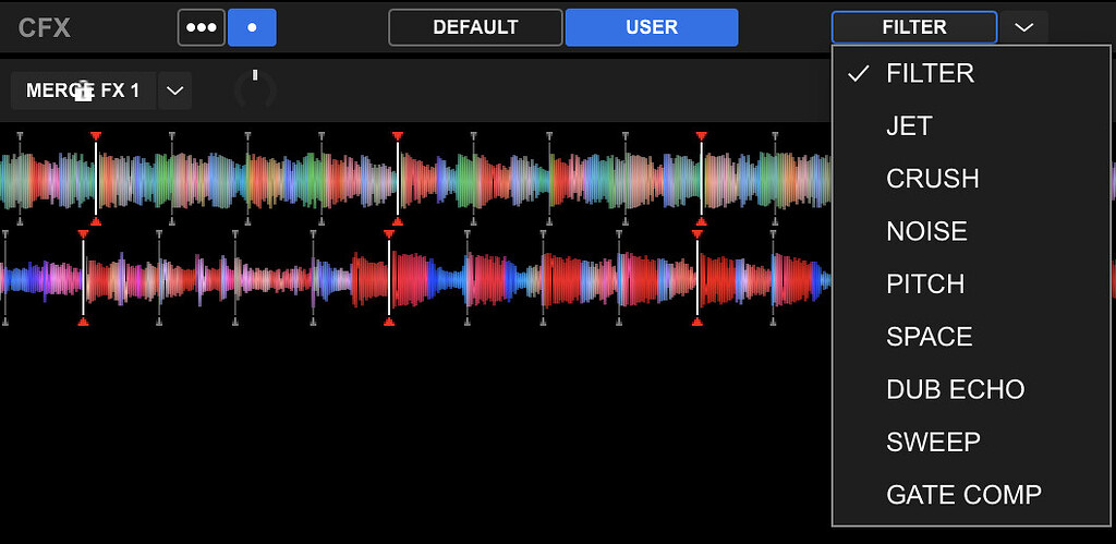 FLX6-GT Filter Knob Like Rekordbox Sound Color FX? - Questions