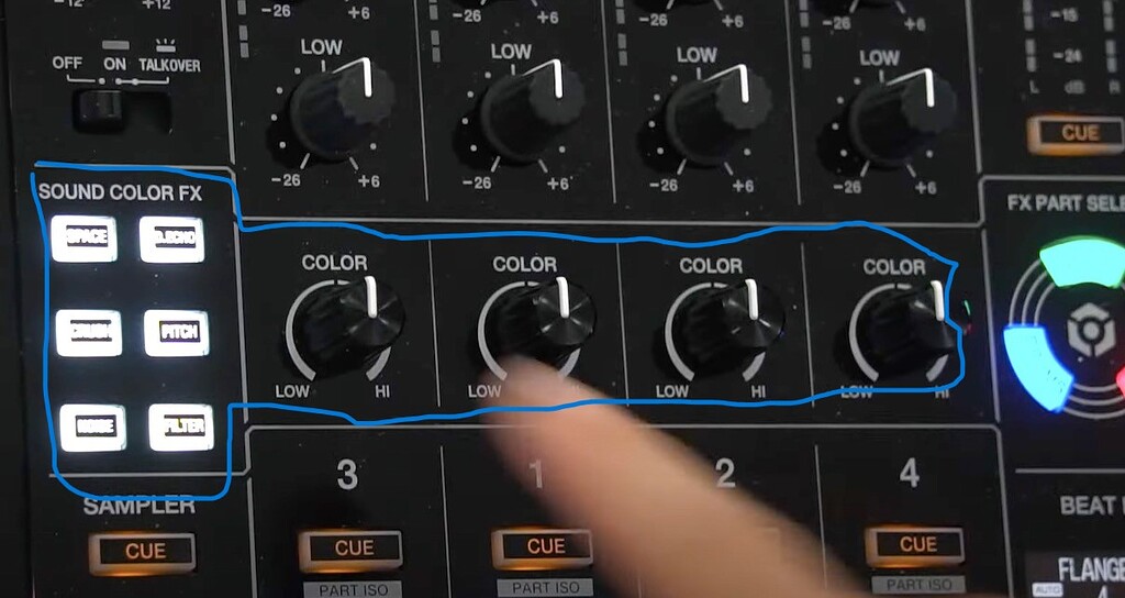 Sound Color FX on the filter knobs - Suggestions - Algoriddim